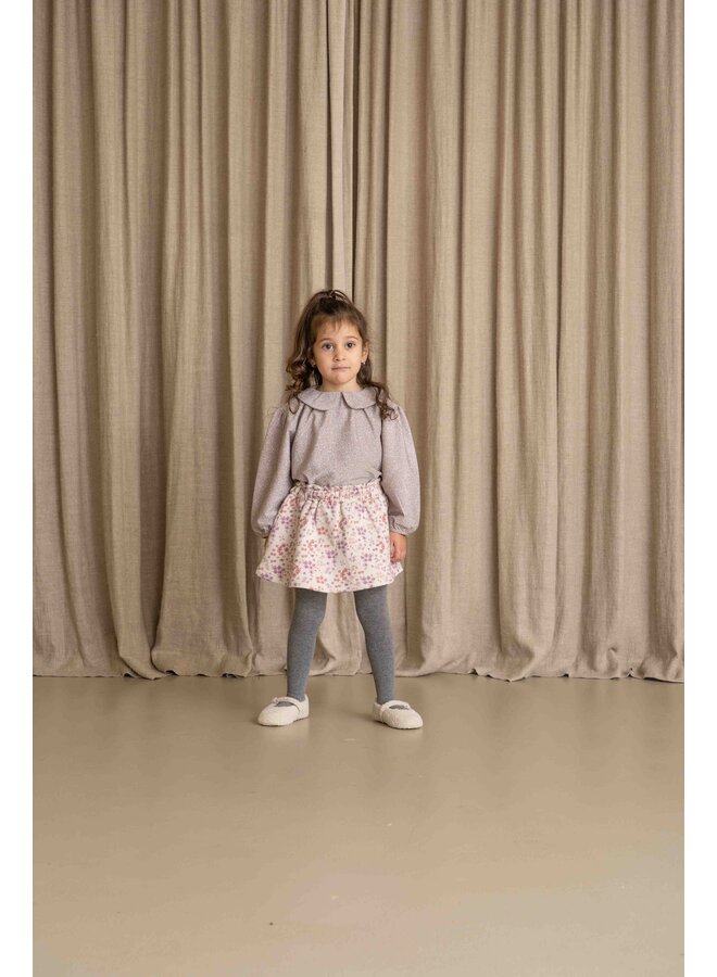 House of Jamie - Puff balloon collar jumper - Mauve rose