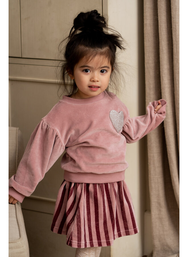 House of Jamie - Balloon sweater - Mauveglow