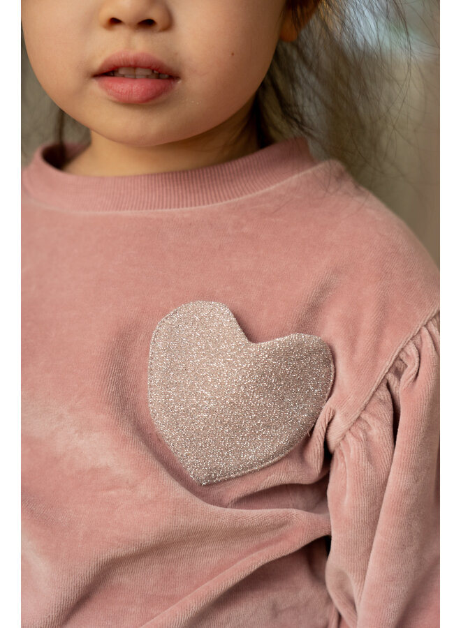 House of Jamie - Balloon sweater - Mauveglow