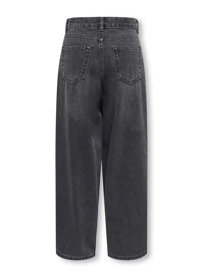 Kids Only - Gianna-ella baggy straight denim - Washed black