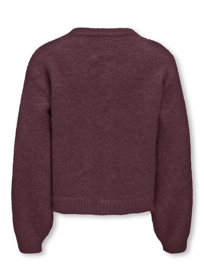 Kids Only - Galo o-neck cardigan - Fudge
