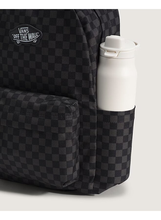 Vans - Old skool grom check backpack - Black/Charcoal