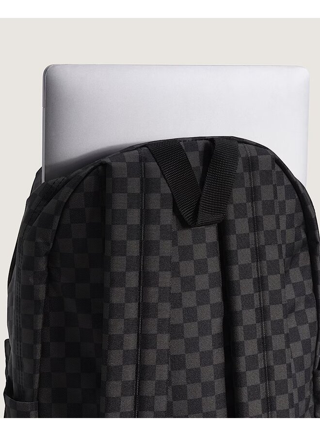 Vans - Old skool grom check backpack - Black/Charcoal