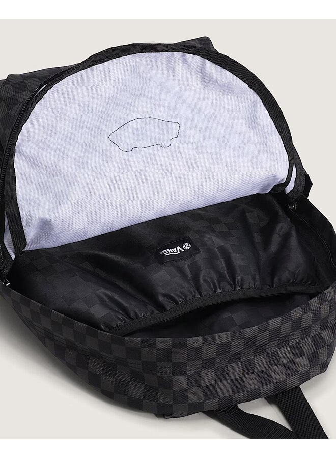 Vans - Old skool grom check backpack - Black/Charcoal