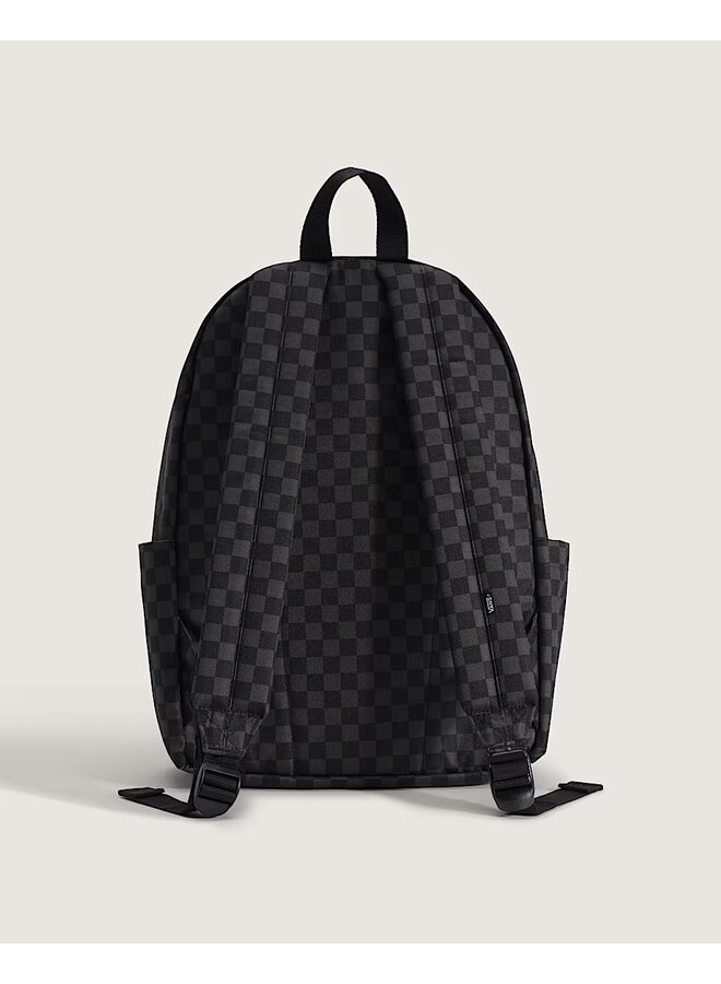 Vans - Old skool grom check backpack - Black/Charcoal