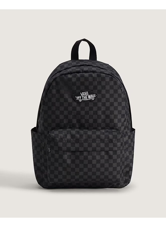 Vans - Old skool grom check backpack - Black/Charcoal