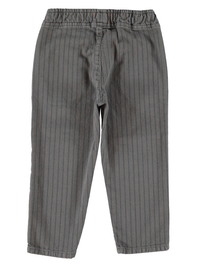 Piupiuchick - Trousers - Grey w/ black stripes