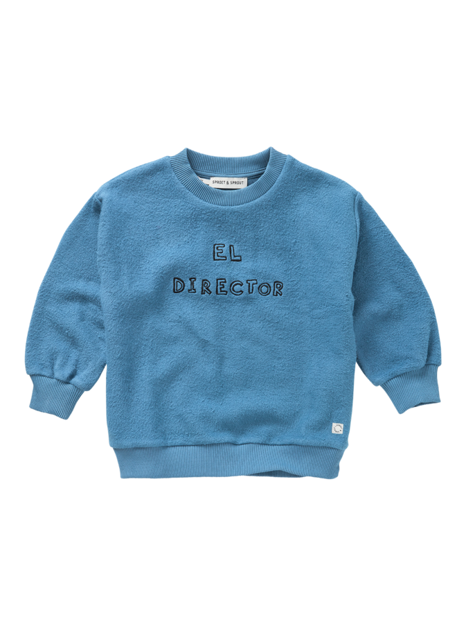 Sproet & Sprout - Sweatshirt el director - Chalkboard blue