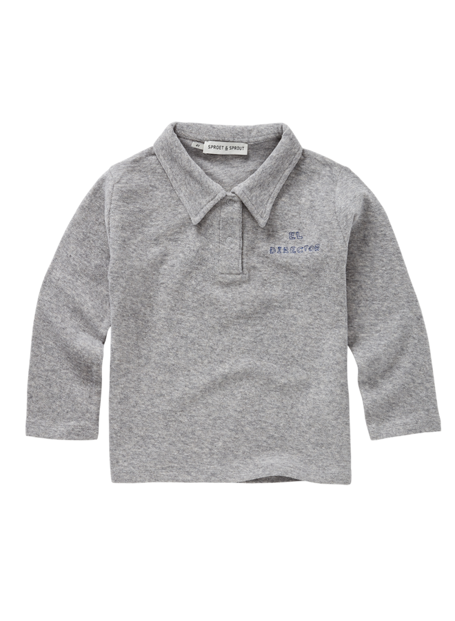 Polo shirt - Grey melee