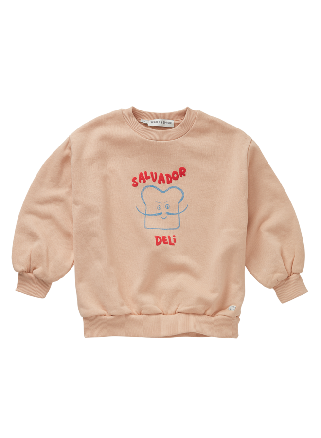 Sproet & Sprout - Sweatshirt salvador deli colour - Vanilla