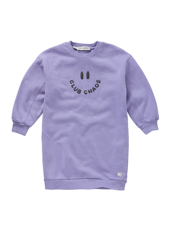 Sproet & Sprout - Sweat dress club chaos - Crayon cloud