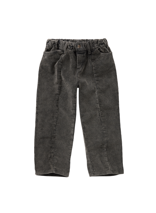 Corduroy pants - Blacked washed