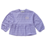 Sproet & Sprout - T-shirt girls boxy peplum - Crayon cloud