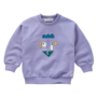 Sproet & Sprout - Sweatshirt raglan self potrait purple - Crayon cloud