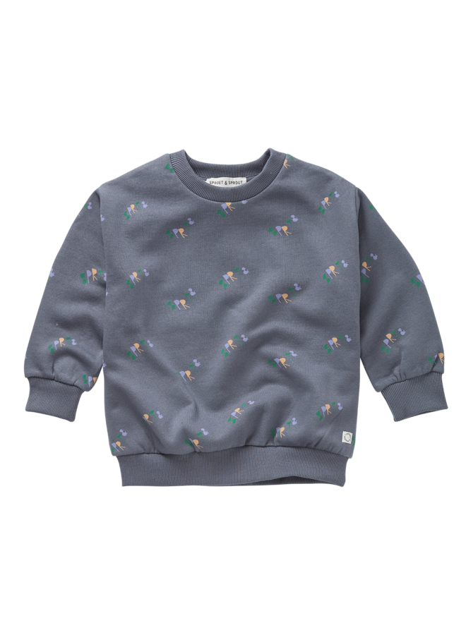 Sproet & Sprout - Sweatshirt SPRT& colour print - Ink splash