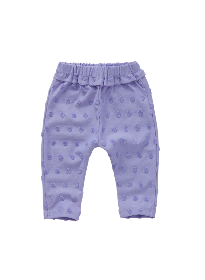 Baby sweatpants terry dots - Crayon cloud