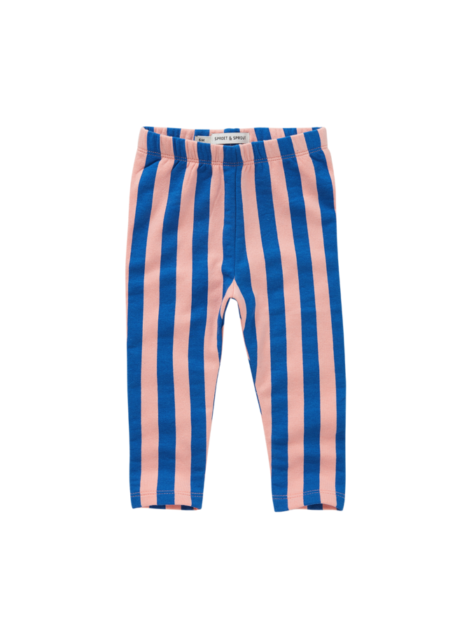 Winter legging blue pink stripe - Blueprint
