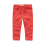 Sproet & Sprout - Winter legging club chaos print - Vivid red