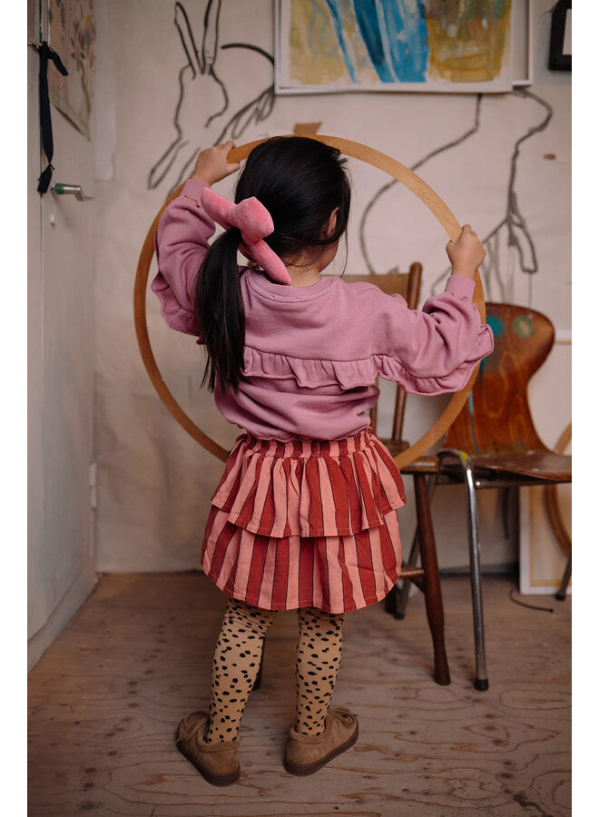 Sproet & Sprout - Sweatshirt ruffles back - Painters blush