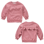 Sproet & Sprout - Sweatshirt ruffles back - Painters blush
