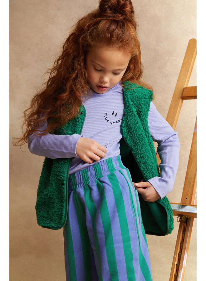 Sproet & Sprout - Rib turtle neck purple - Crayon cloud
