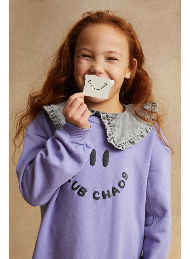 Sproet & Sprout - Sweat dress club chaos - Crayon cloud