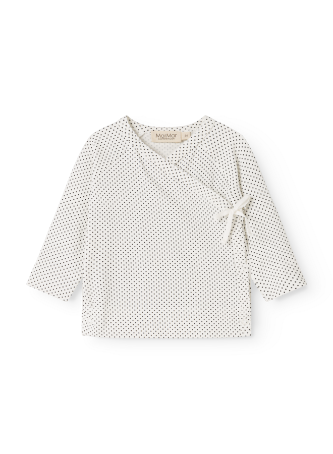 Tut wrap longsleeve - Tiny dots