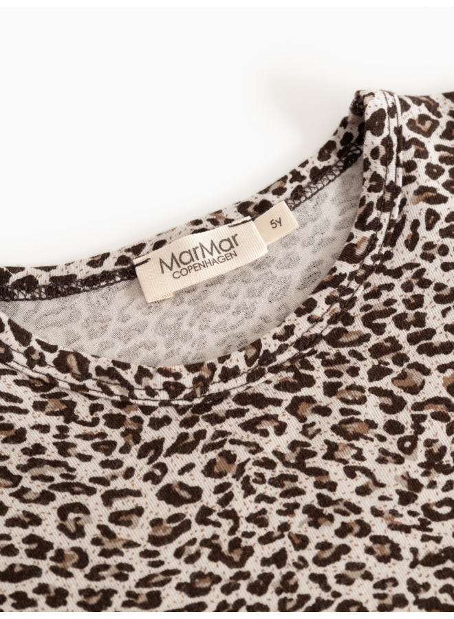 MarMar Copenhagen - Leo tee - Dark brown leo