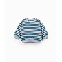 Play Up Mini - Striped jersey sweater - Cyanotype