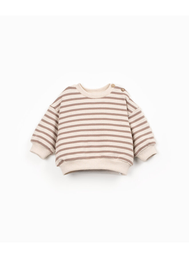 Play Up Mini - Striped jersey sweater PA01 - Drawing