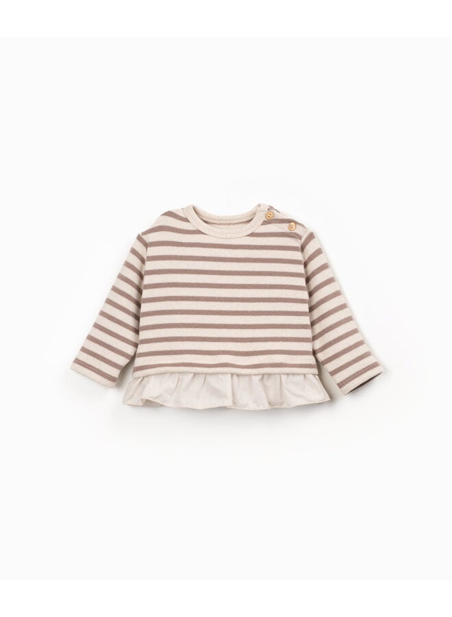 Mini - Striped jersey sweater PA02 - Drawing