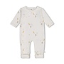 Feetje babykleding - Pak omslagvoet AOP - Over the moon for you - Offwhite