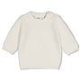 Feetje babykleding - Sweater gebreid - Over the moon for you - Offwhite