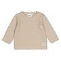 Feetje babykleding - Longsleeve rib met streep - Over the moon for you - Taupe