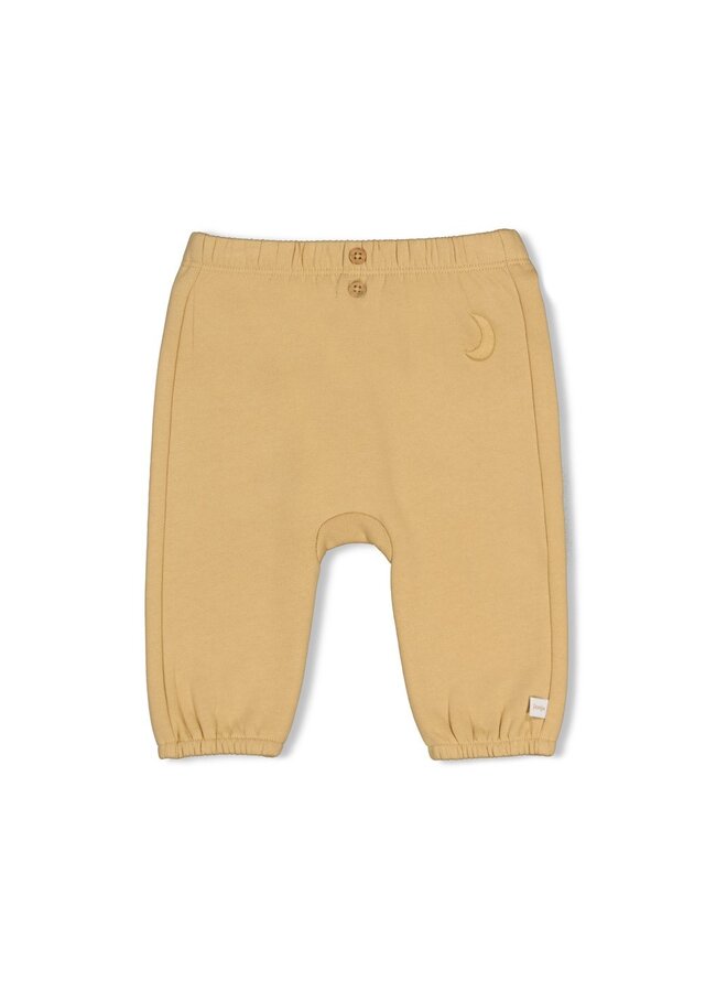 Feetje babykleding - Broek - Over the moon for you - Okergeel