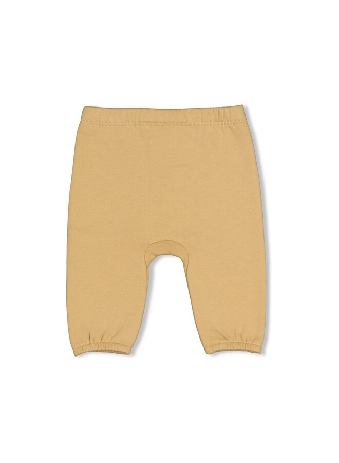 Feetje babykleding - Broek - Over the moon for you - Okergeel