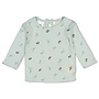 Feetje babykleding - Longsleeve rib AOP - Lucky bloombird - Mint