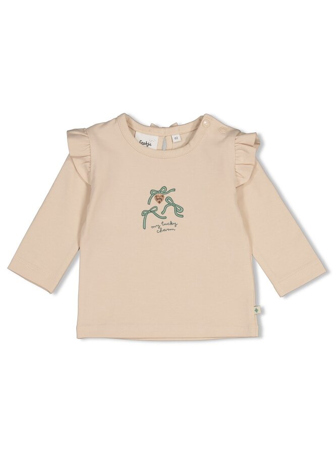 Longsleeve - Lucky bloombird - Offwhite