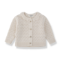 1+ in the family - Nimes-nb girly cardigan - Ecru