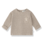 1+ in the family - Brantes l.sleeve pocket t-shirt - Beige