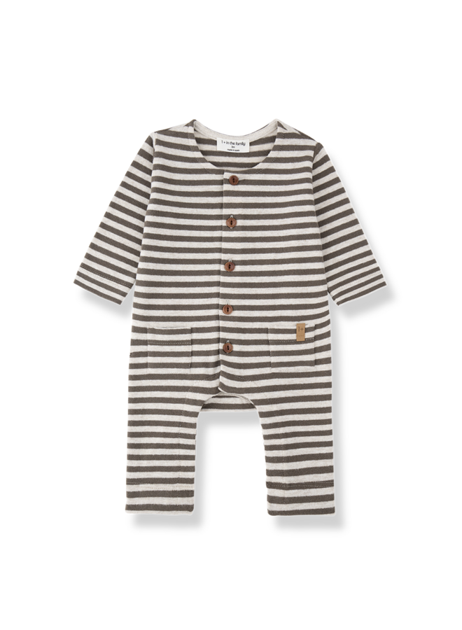 Treviso jumpsuit - Dark-taupe