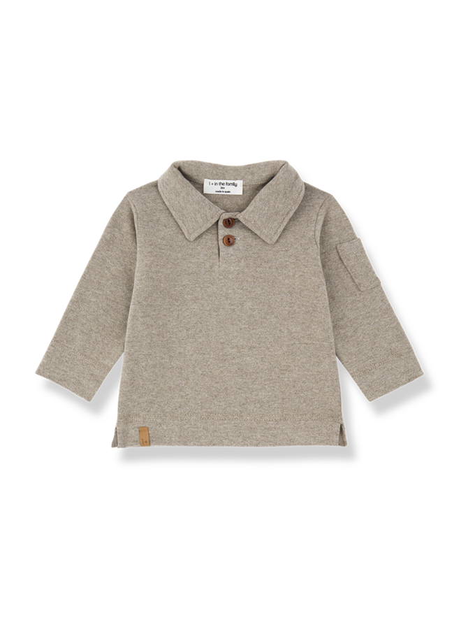 Osimo l.sleeve polo - Canapa