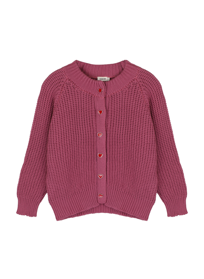 Jacky Sue - Lovi hand knitted cardigan - Vintage pink