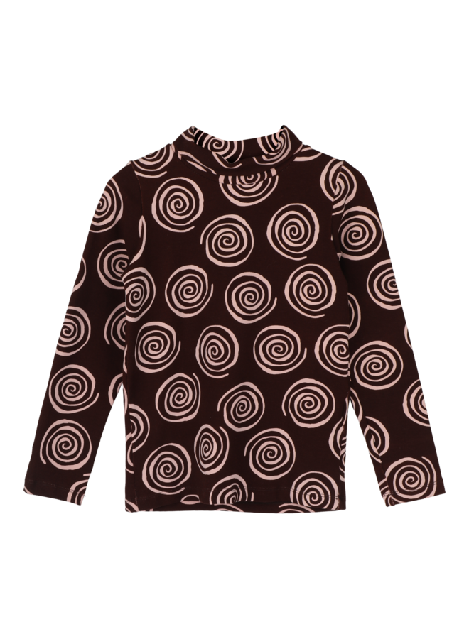Jacky Sue - Lewis top - Chocolate swirl