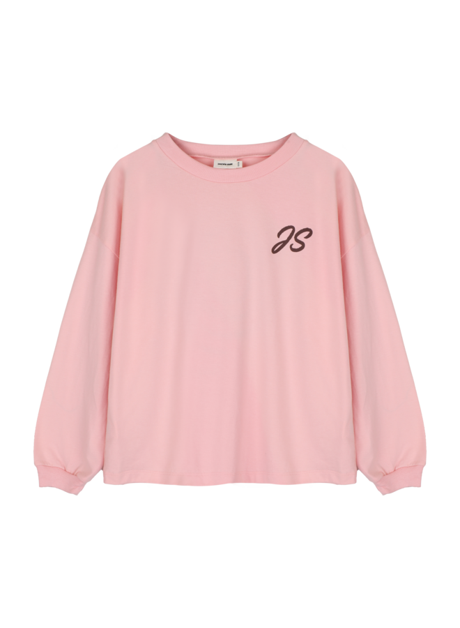 Jacky Sue - Swirl longsleeve - Soft peach pink