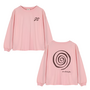 Jacky Sue - Swirl longsleeve - Soft peach pink