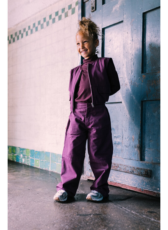Jacky Sue - Lewis top - Dark berry