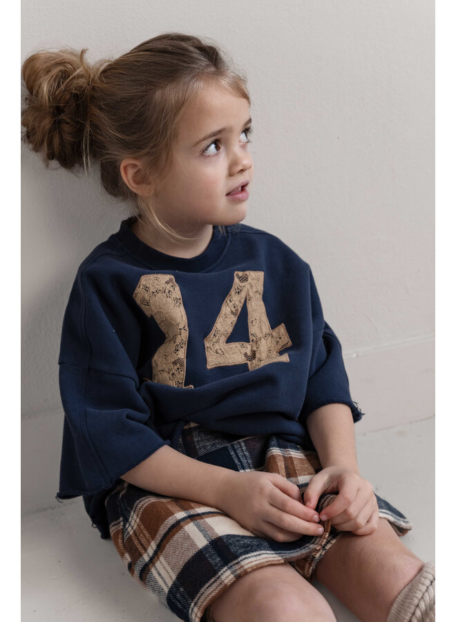 Jenest - Tessie sweater ss - Navy blue