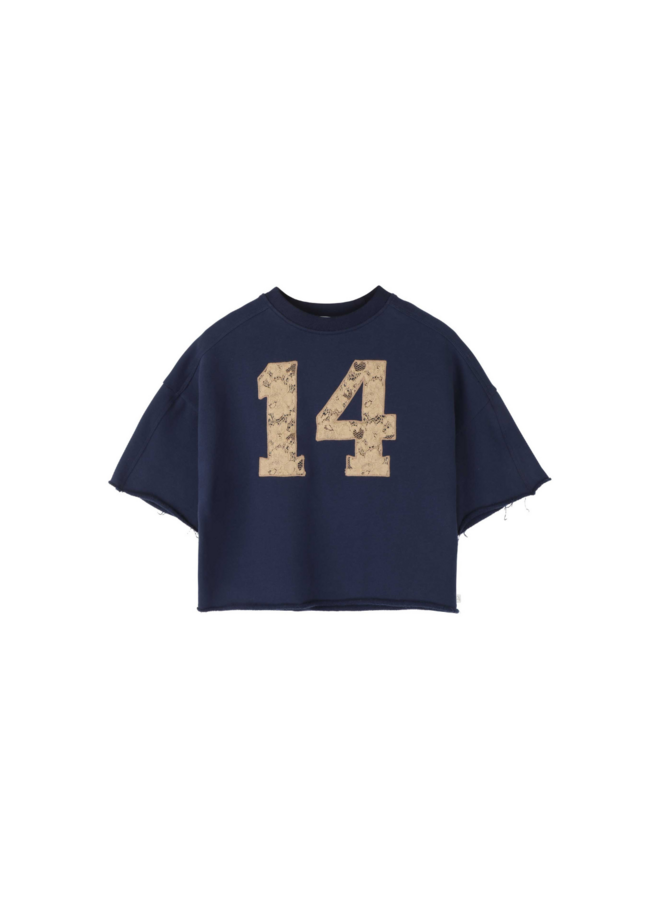 Tessie sweater ss - Navy blue