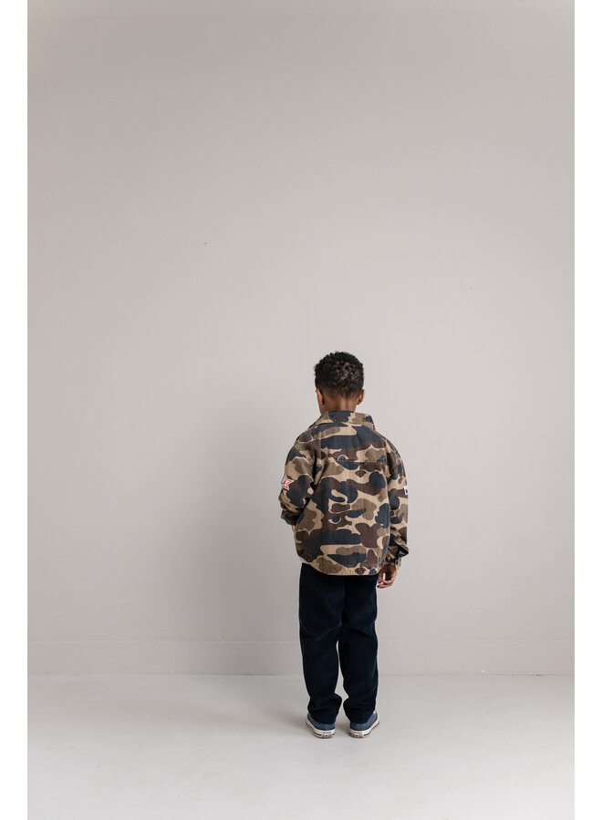 Jenest - Charlie jacket - Caramel brown camouflage
